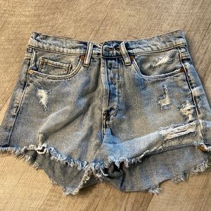 BLANK denim cutoff shorts